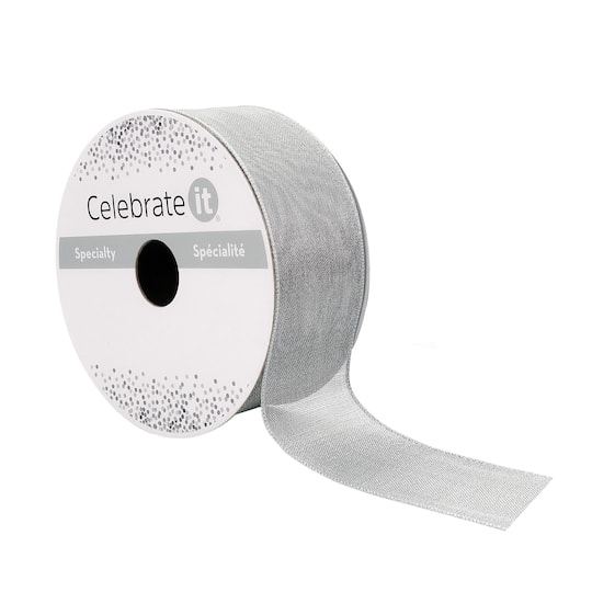 12 Pack: 1.5" x 15yd. Satin Metallic Wired Ribbon by Celebrate It® Specialty
